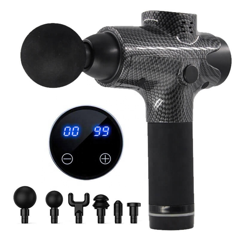 Dropship Percussion Massage Gun Rechargeable Deep Tissue Vibration